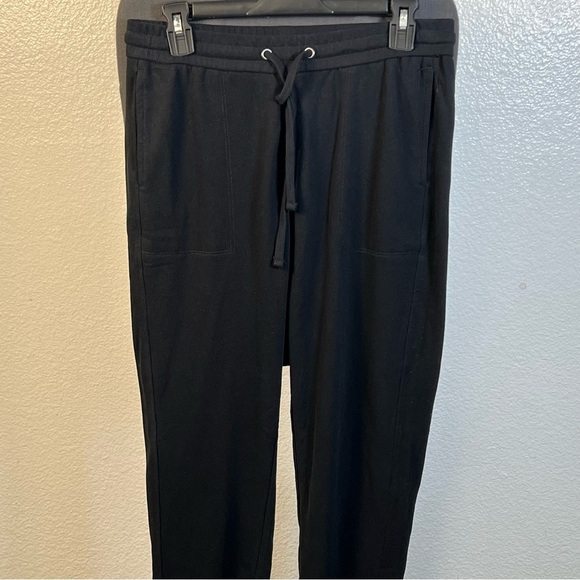 Barefoot Dreams Women’s Black 100% Cotton Sweatpants Size S - Picture 2 of 10